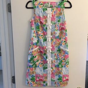 Lilly Pulitzer Shift Dress with Bows